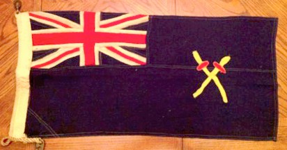 [Naval Ensign for Small Ships & Landing Craft at DDay]